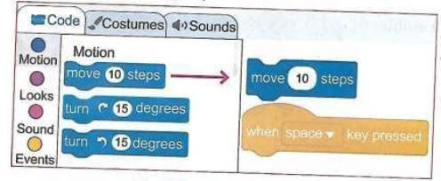 move 10 blocks