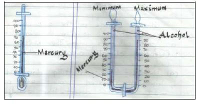 Social studies mercury thermometer