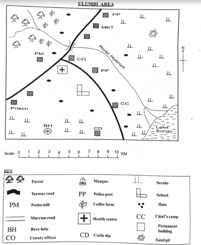 map of ulumbi area